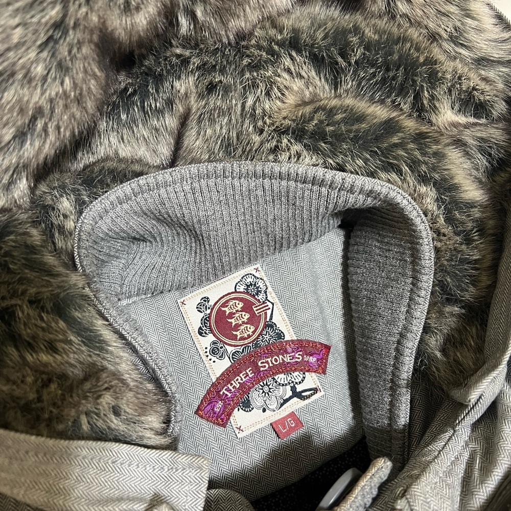 Grey Three Stones winter jacket